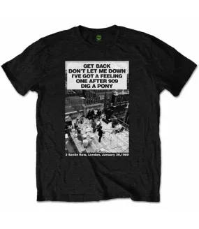 The Beatles ROOFTOP SONGS Camiseta Licencia oficial Chico Rock Off BEATTEE418MB