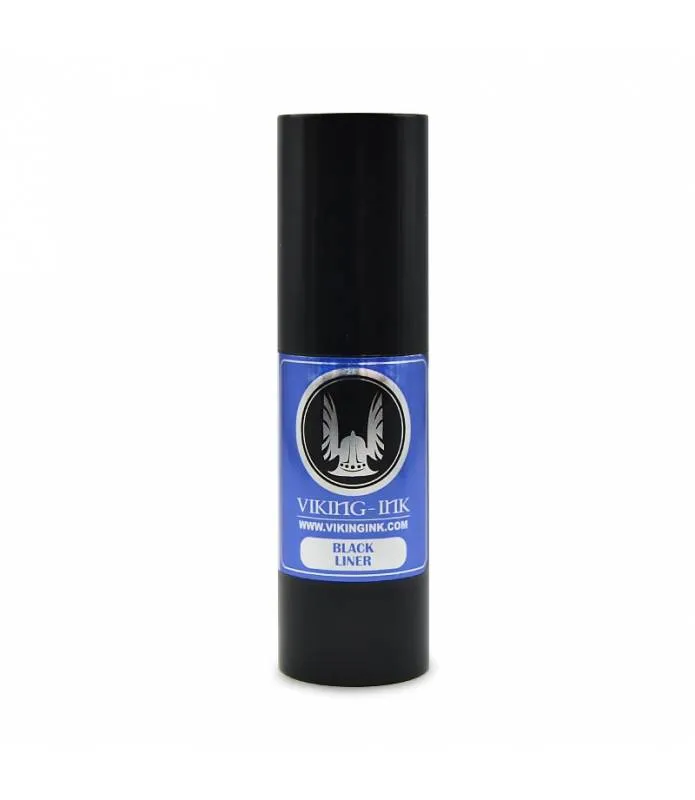 Tinta para Tatuar Viking Ink - Black Liner 30 ml