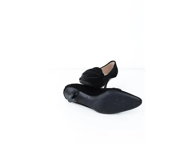 Tod's Tacones de gamuza Negro 