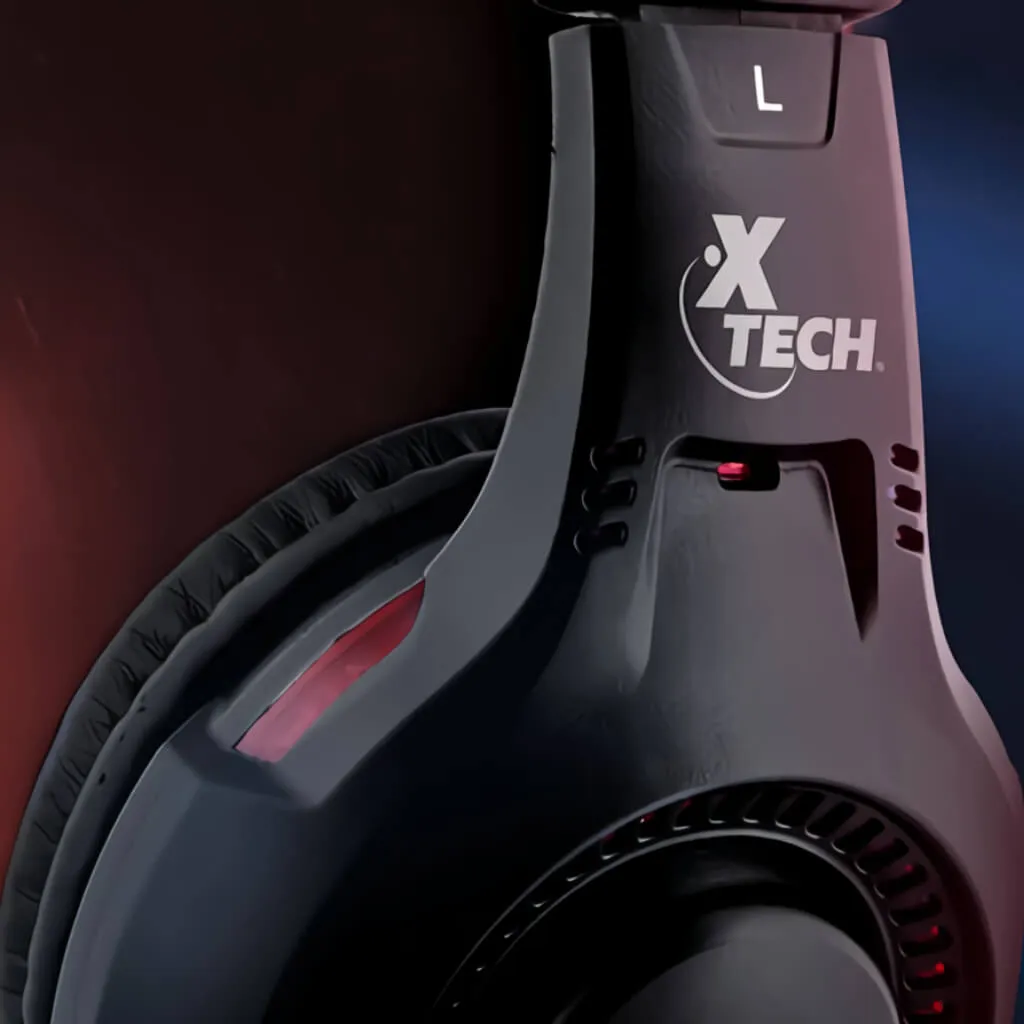 Xtech Audífonos Alámbricos de Diadema Retroiluminados (XTH-541)