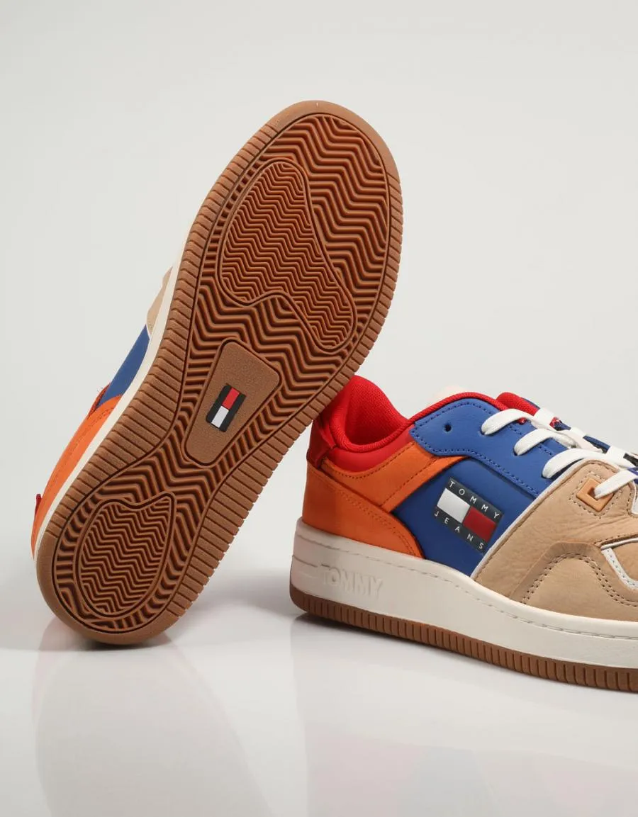  zapatillas TOMMY HILFIGER Tommy Jeans Nubuck Basket en Multicolor 79923