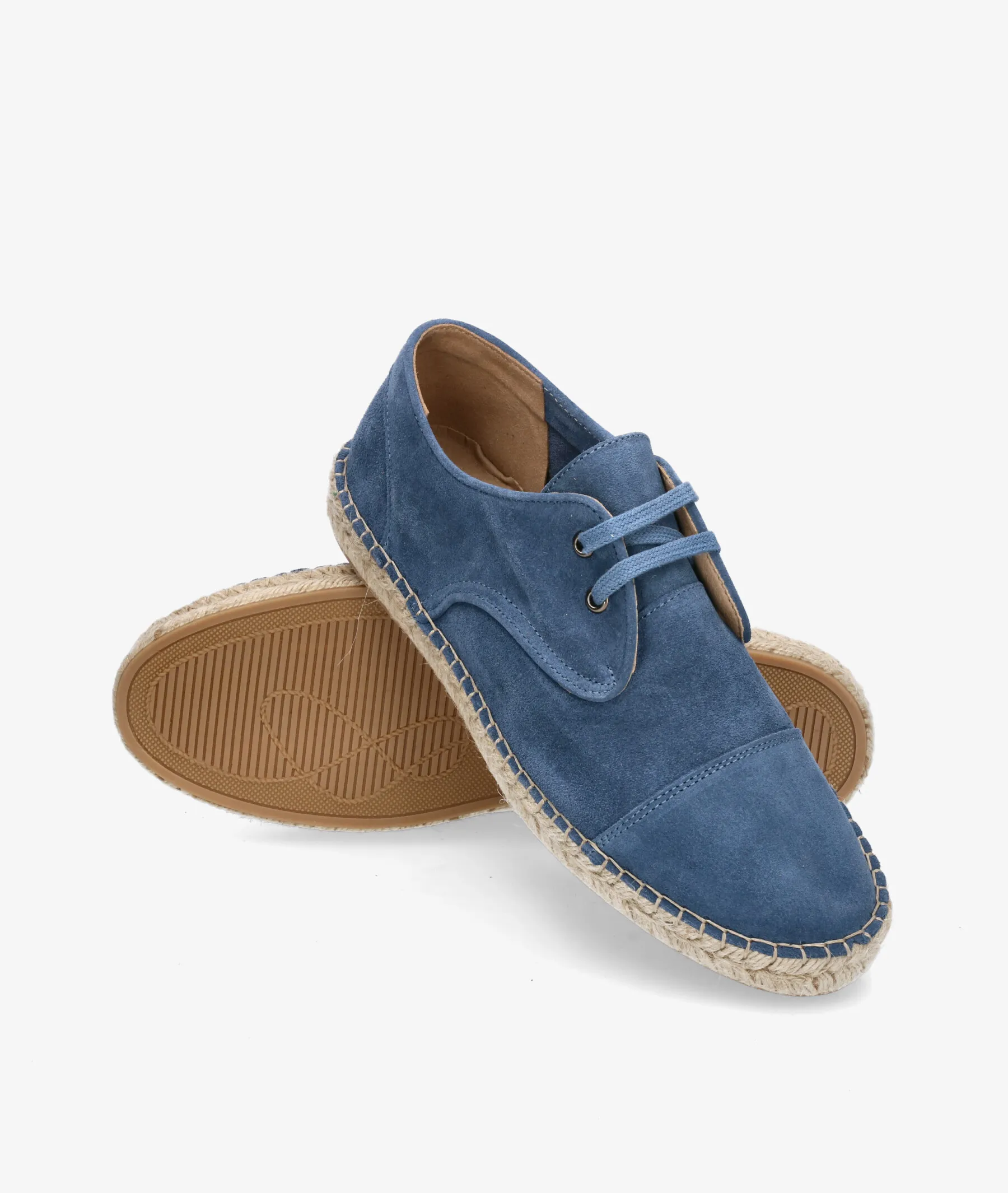 Zapatos casual Traveris  35341 en serraje jeans