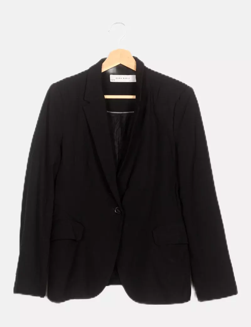 Zara Blazer casual negro